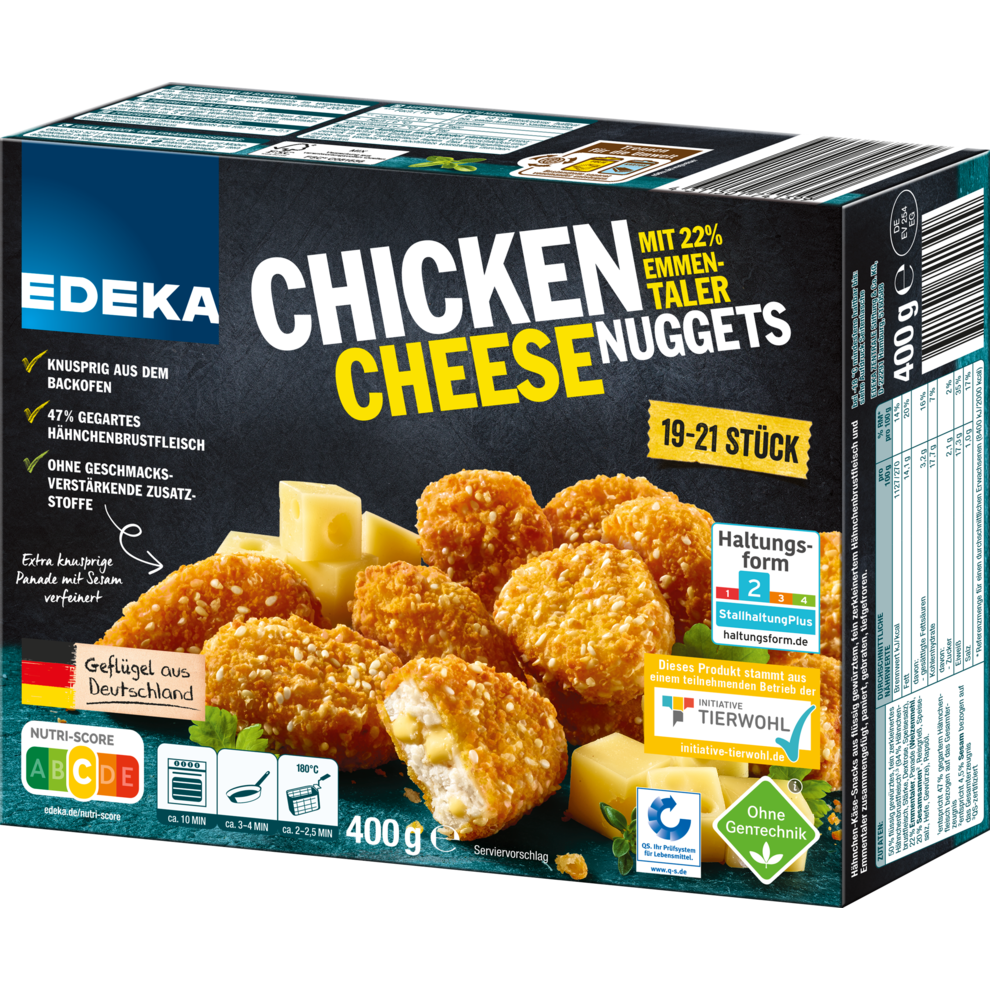 EDEKA Chicken Cheese Nuggets 400 g Geflügel & Fleisch