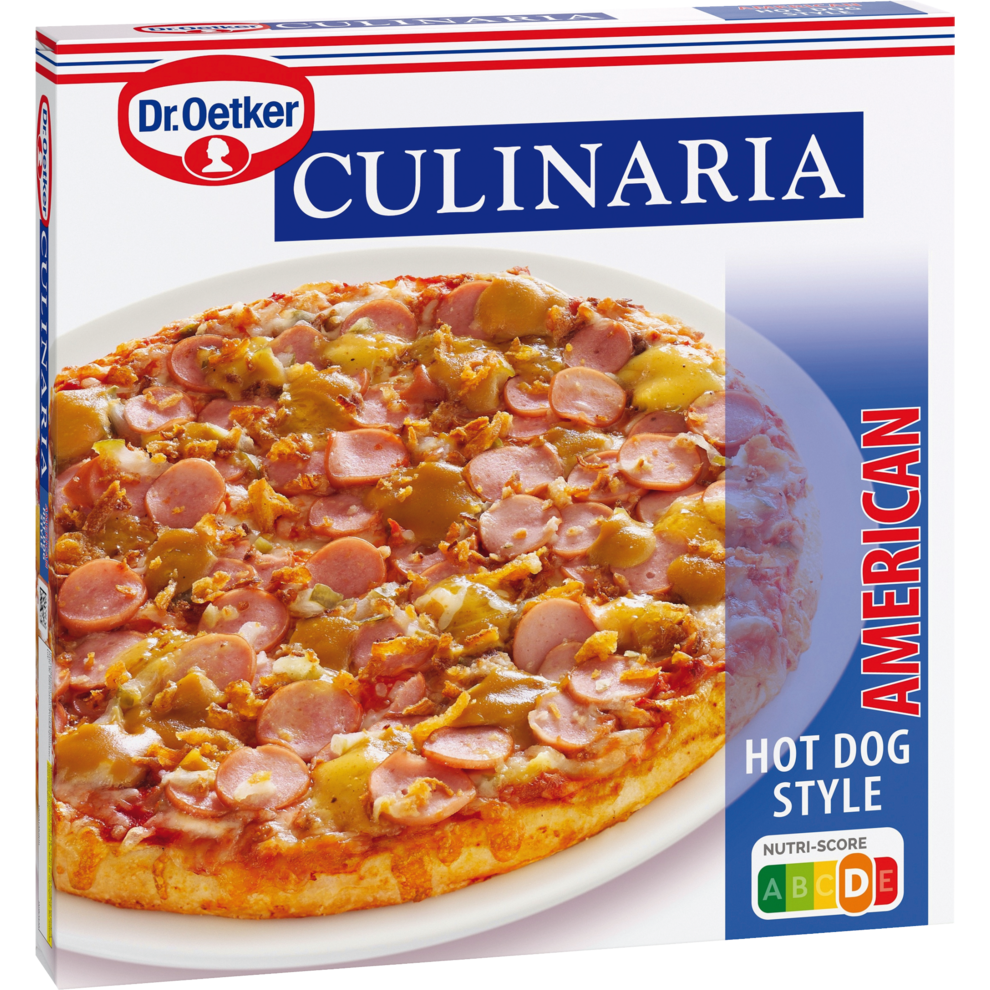Dr.Oetker Culinaria American Hot Dog Style 395 g Pizza & Snack