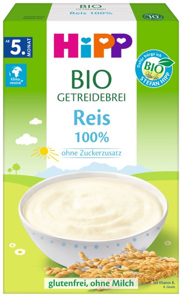 BIO HIPP Getreidebrei Reis 100% 200g