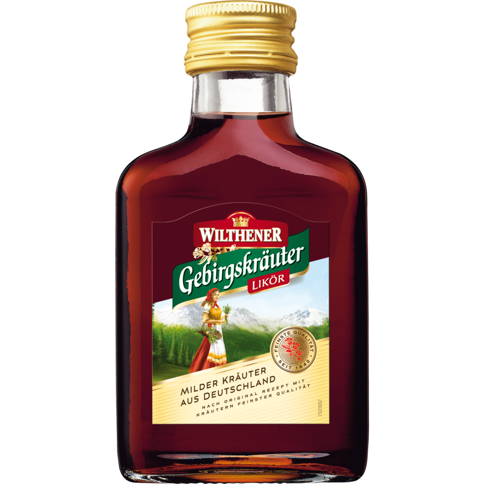 Wilthener Gebirgskräuter 30 % vol. 0,1 l | Whiskey, Weinbrand & Cognac |  Spirituosen | Getränke | Alle Produkte | Online bestellen | Konsum Leipzig