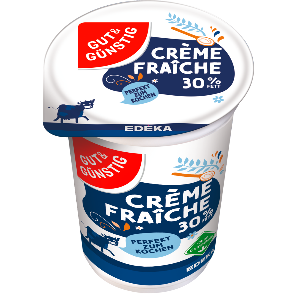 GUT&GÜNSTIG Crème Fraîche 200 g, Sahne & Zubereitung, Molkereiprodukte, Kühlprodukte, Alle Produkte, Online bestellen
