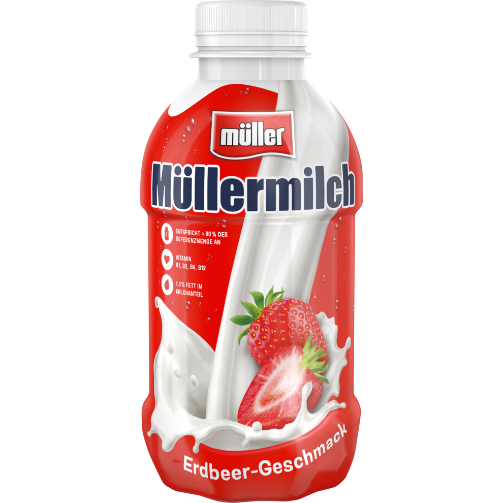 müller Müllermilch Original Erdbeer-Geschmack 400 ml | Milch &  Milchgetränke | Molkereiprodukte | Kühlprodukte | Alle Produkte | Online  bestellen | Konsum Leipzig