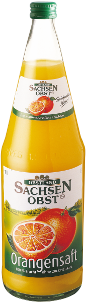 Sachsenobst Orangensaft, 1L