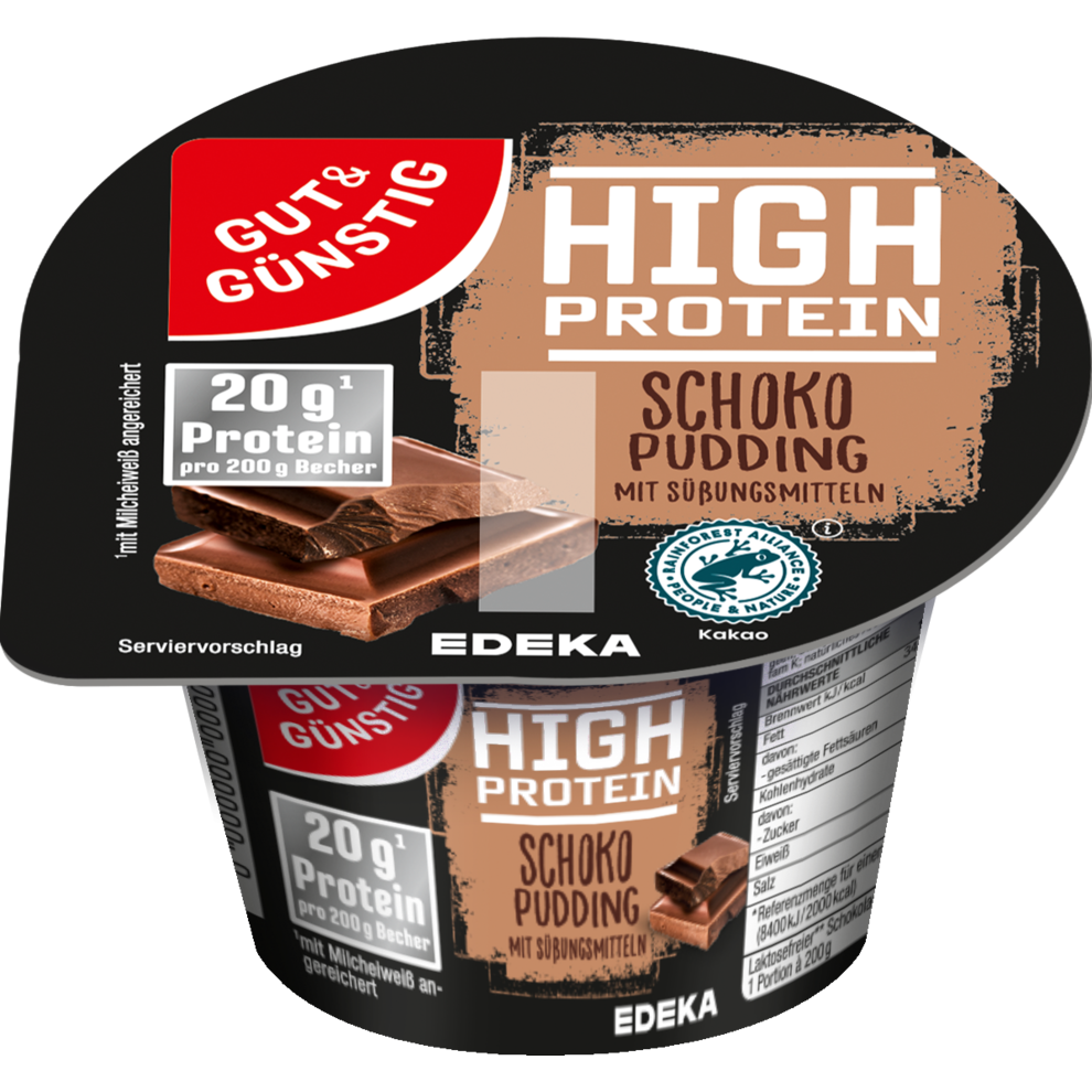 GUT&GÜNSTIG Proteinpudding Schoko 200 g Pudding Molkereiprodukte