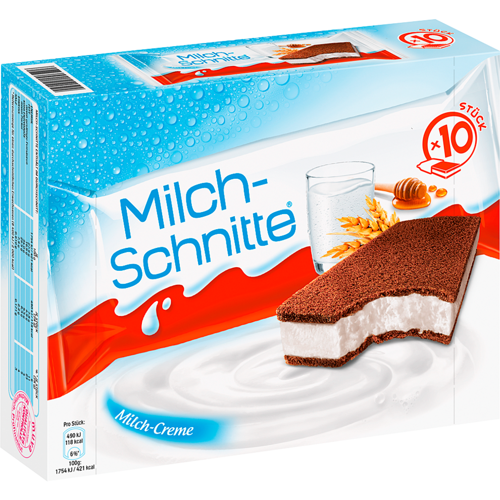 Ferrero Milch-Schnitte 10 x 28 g | Milchsnacks | Molkereiprodukte ...