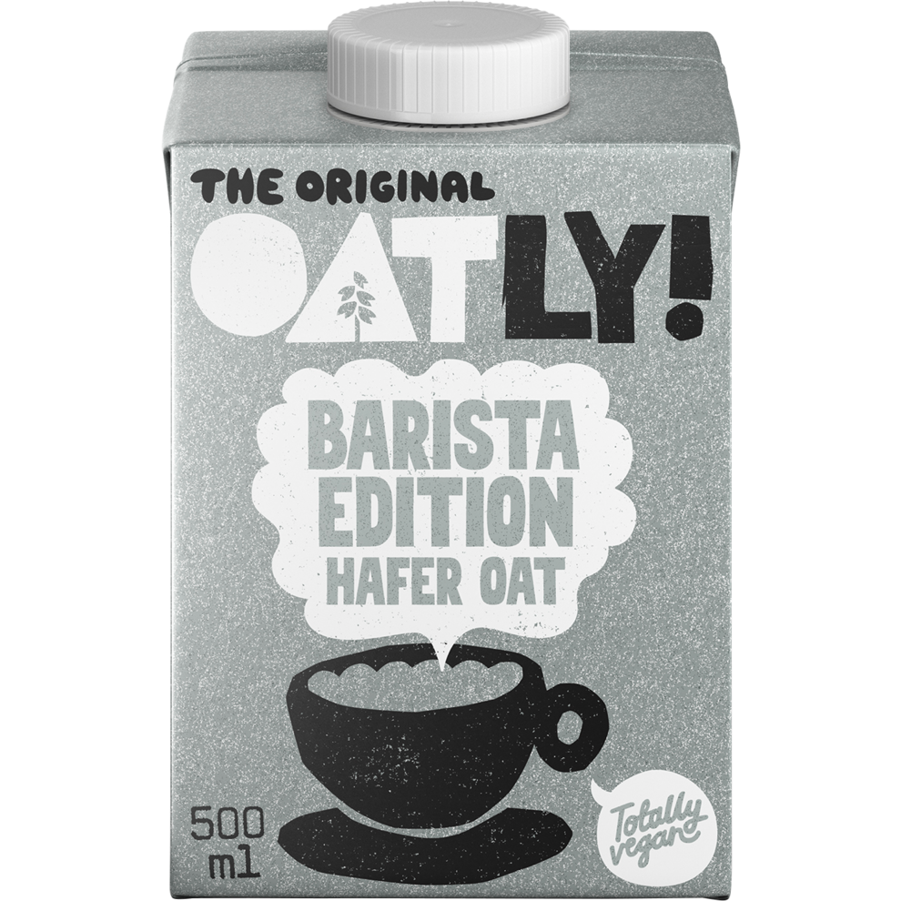 Oatly Hafer Barista Edition 500 ml HMilchgetränke Haltbare Milch & Milchgetränke