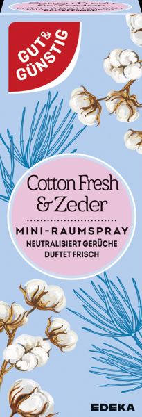 GUT&GÜNSTIG Cotton Fresh & Zeder Nachfüller 25 ml
