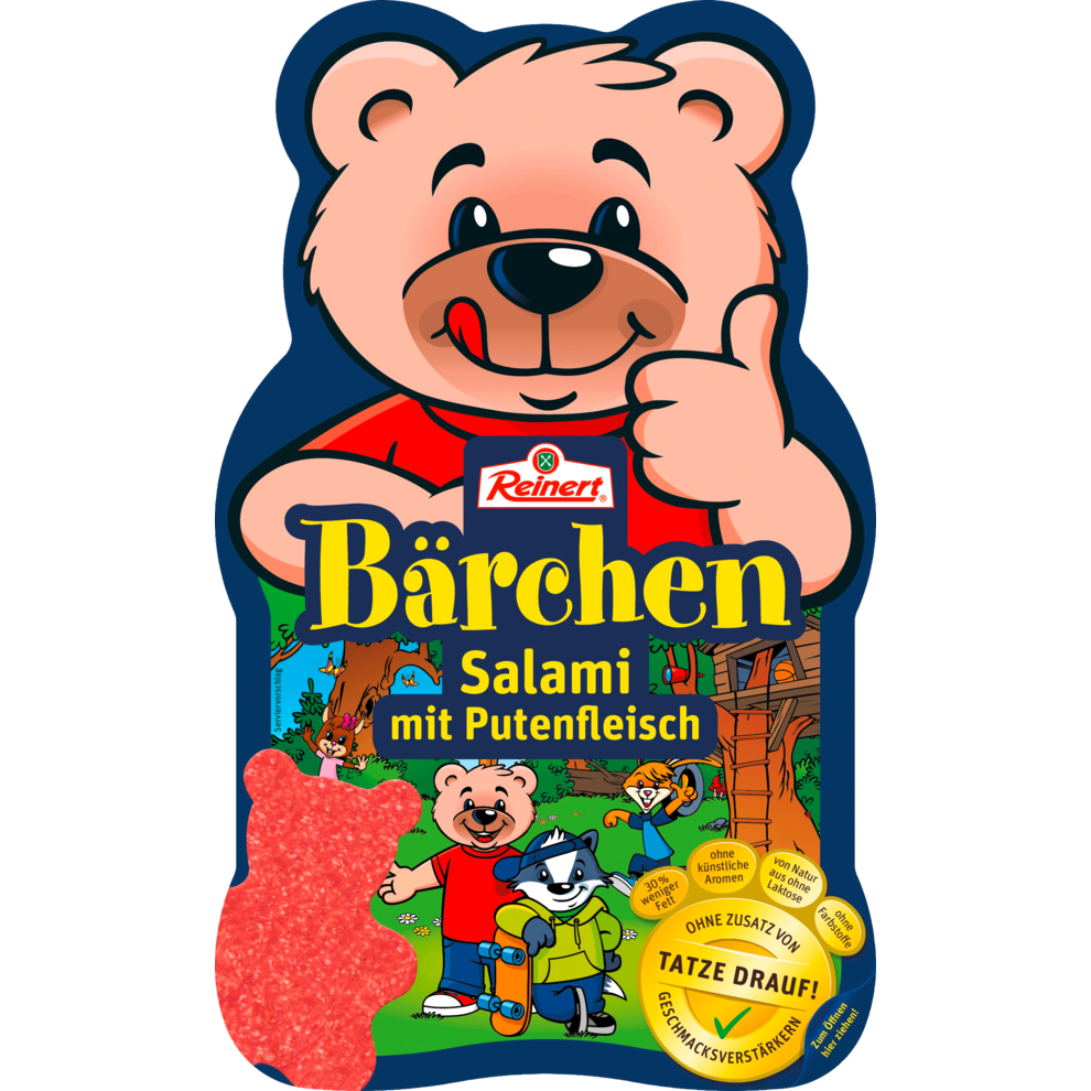 Reinert BärchenSalami 90 g Salami Wurst Kühlprodukte Alle