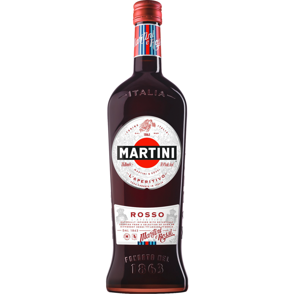 MARTINI Rosso 14,4 vol. 0,75 l klare Spirituosen Spirituosen