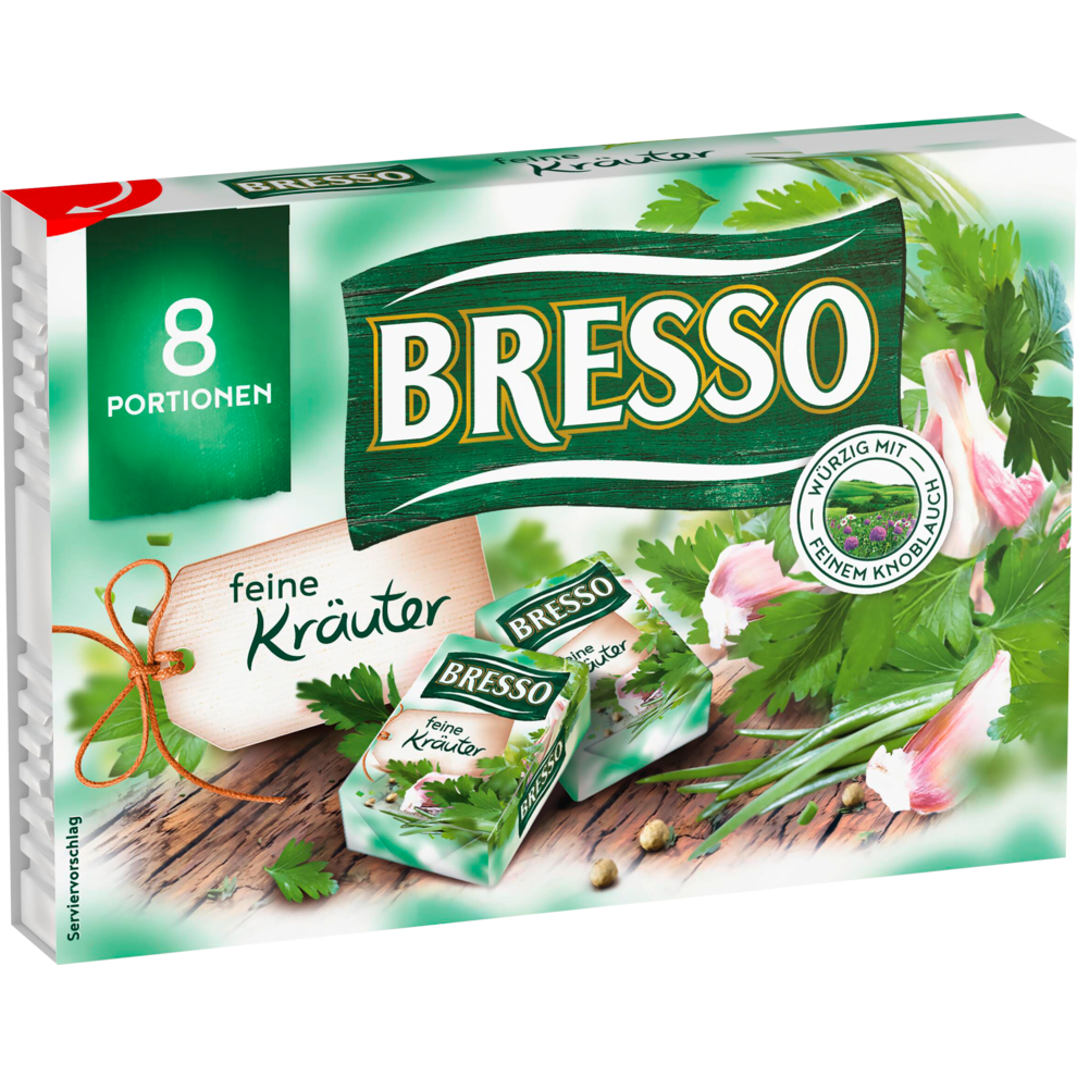 | Bresso Konsum Frischkäse | Leipzig Portionen Fett Alle 120 g i. | Feine Produkte Käse Online bestellen Frischkäse Tr. | 60 Kräuter % | | Kühlprodukte