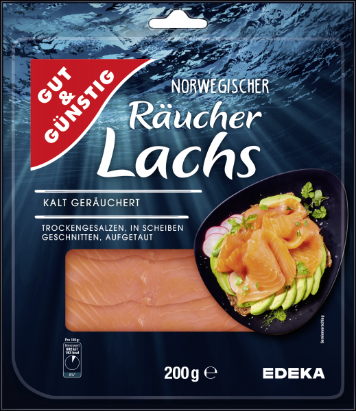 G&G RAEUCHERLACHS 200G