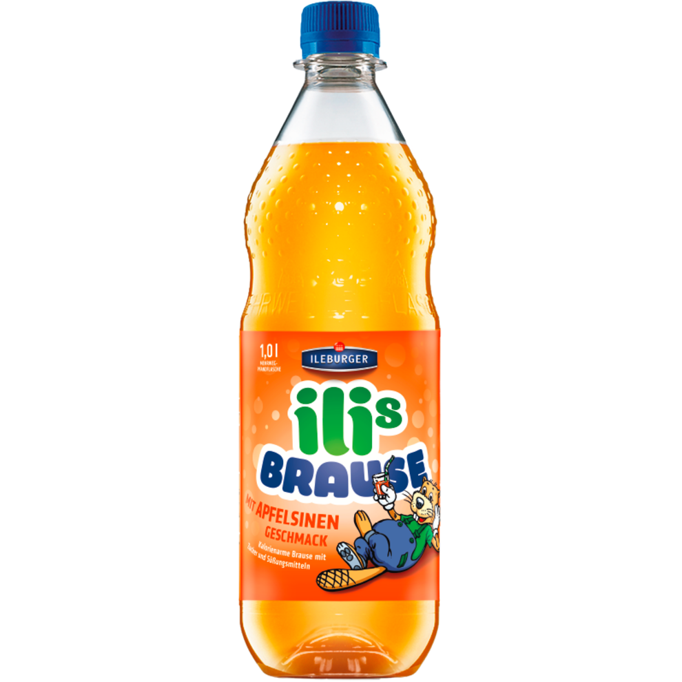 Ileburger ilis Brause mit Apfelsinen Geschmack 1 l | Limonaden &amp; Cola ...