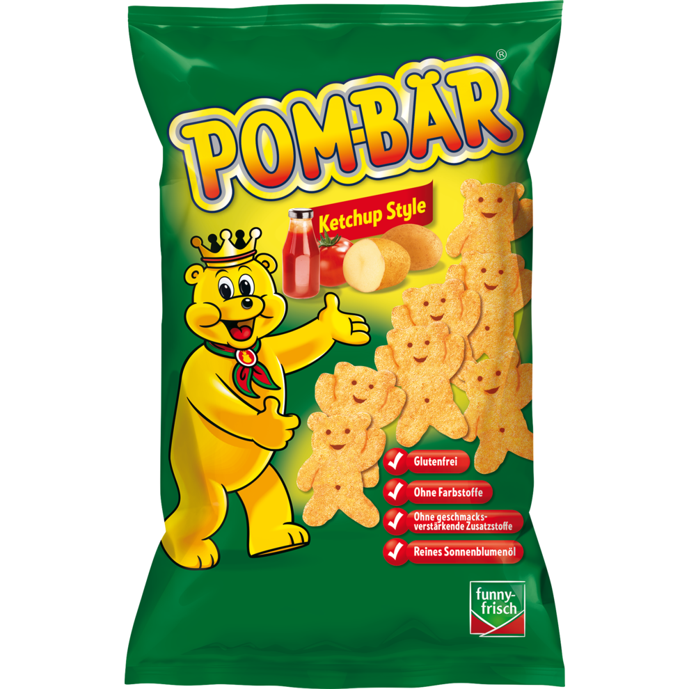 POMBÄR KetchupStyle 75 g Chips & Salzgebäck Süßwaren