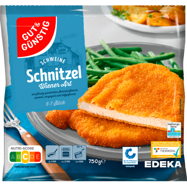 GUT&GÜNSTIG Schweine-Schnitzel Wiener g Alle Tiefkühlprodukte Konsum | | Online bestellen Fleisch 750 & | Leipzig | Geflügel Art | Produkte