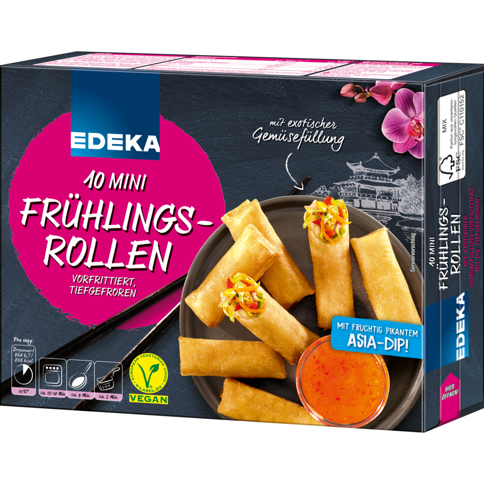 Edeka Mini Fruhlingsrollen Mit Dip 280g Fertiggerichte Tiefkuhlprodukte Alle Produkte Online Bestellen Konsum Leipzig