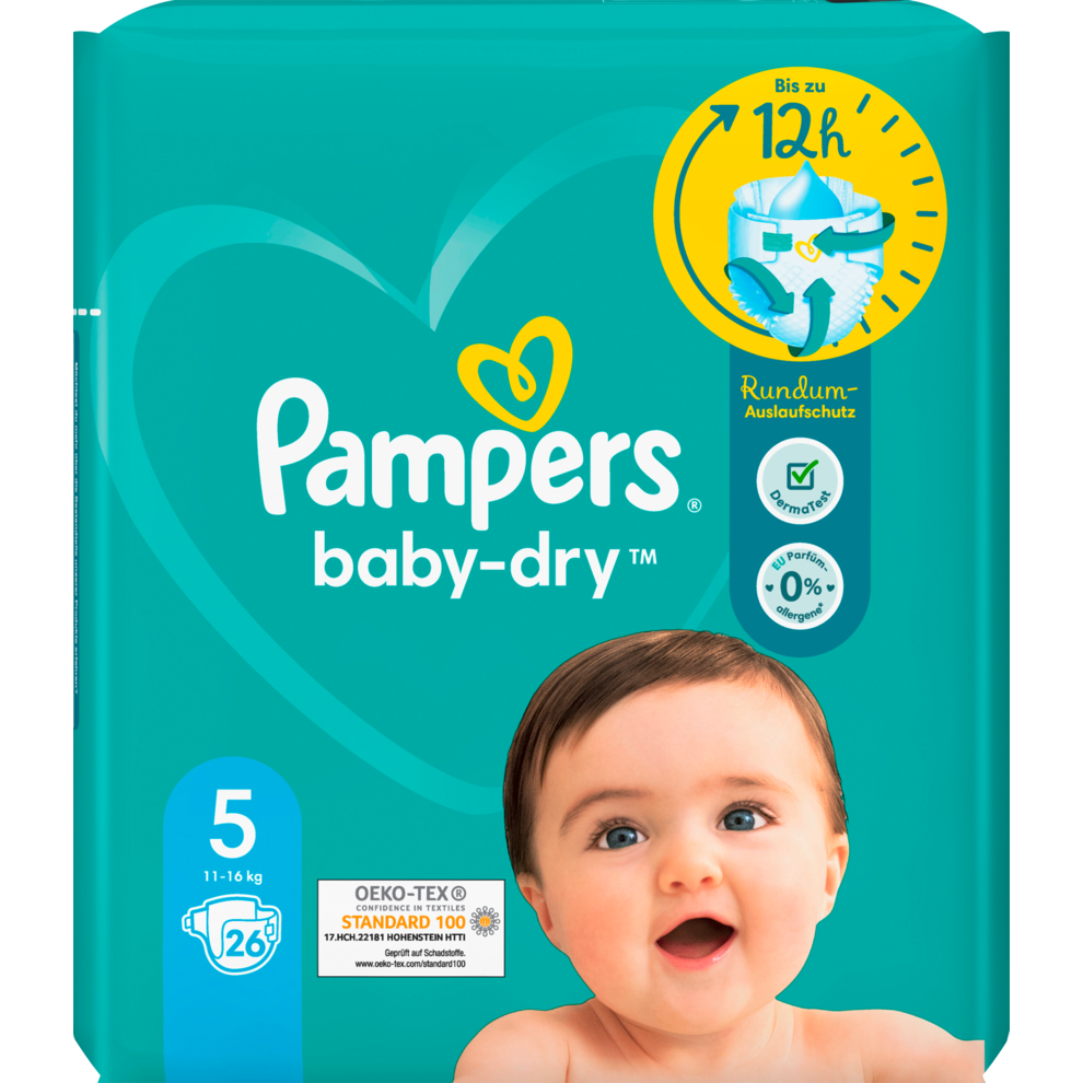 kam lager Onzeker Pampers Baby Dry Junior Windeln Gr.5 Single Pack 26 Stück | Hygienebedarf |  Für die Kleinsten | Alle Produkte | Online bestellen | Konsum Leipzig