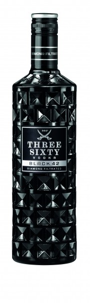 Three Sixty Black Vodka, 0,7L