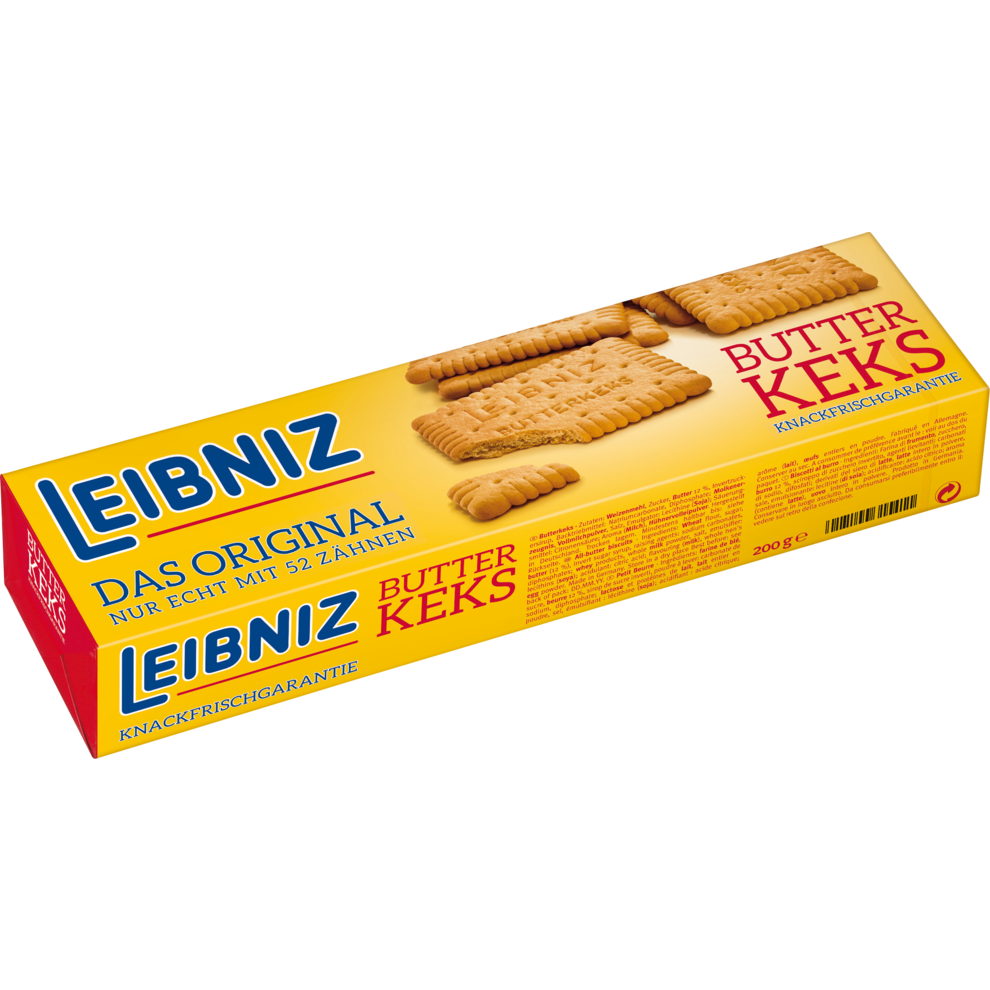 LEIBNIZ Butterkeks Das Original 200 g Waffeln & Gebäck Süßwaren Lebensmittel Alle
