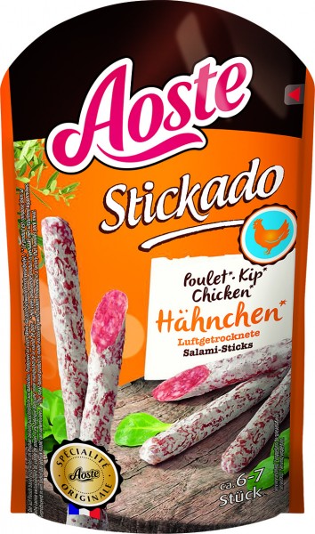 Aoste Stickado Hähnchen, 70g