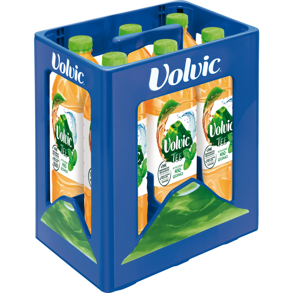 Volvic Grüner Tee Minze 1,5l DPG | Limonaden & Cola | Alkoholfreie ...